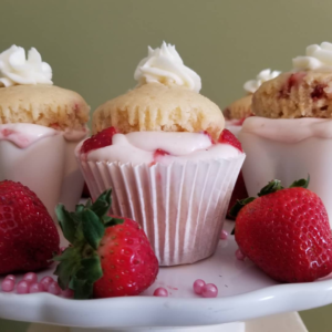 strawberry cupcake